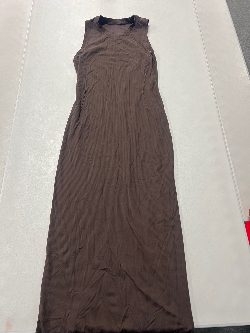 lululemon athletica Sleeveless Brown Maxi Dress